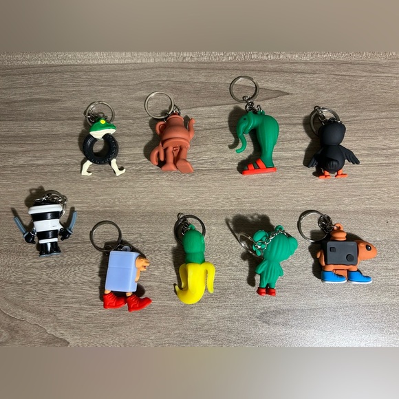 Italian Brainrot Figurine Keychains – Set of 9 – Creative Characters - Picture 2 of 2